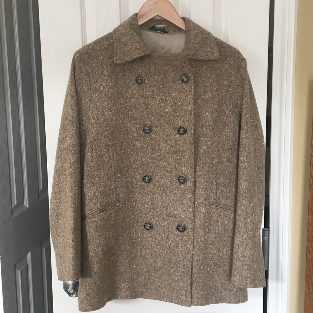 🍂 Double-Breasted Tweed Jacket